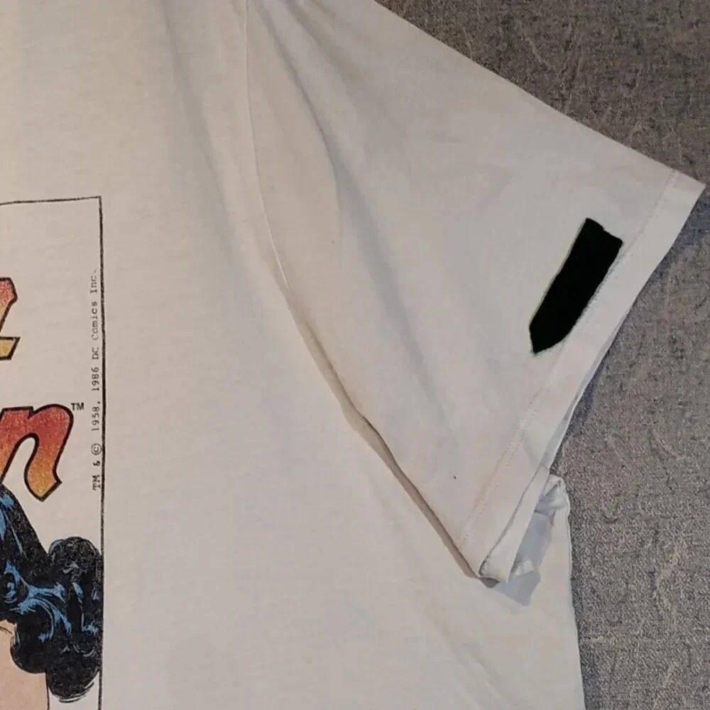 Vintage Women's Wonder Woman T-Shirt No Tag CK MEASUREMENTS - Picture 8 of 10